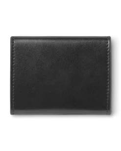 Münzbörse Montblanc Envelope - Schwarz - Leder - MB198332 - Münzbörsen