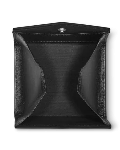 Münzbörse Montblanc Envelope - Schwarz - Leder - MB198332 - Münzbörsen