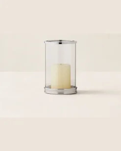 Modernes Mini-Windlicht Silver
