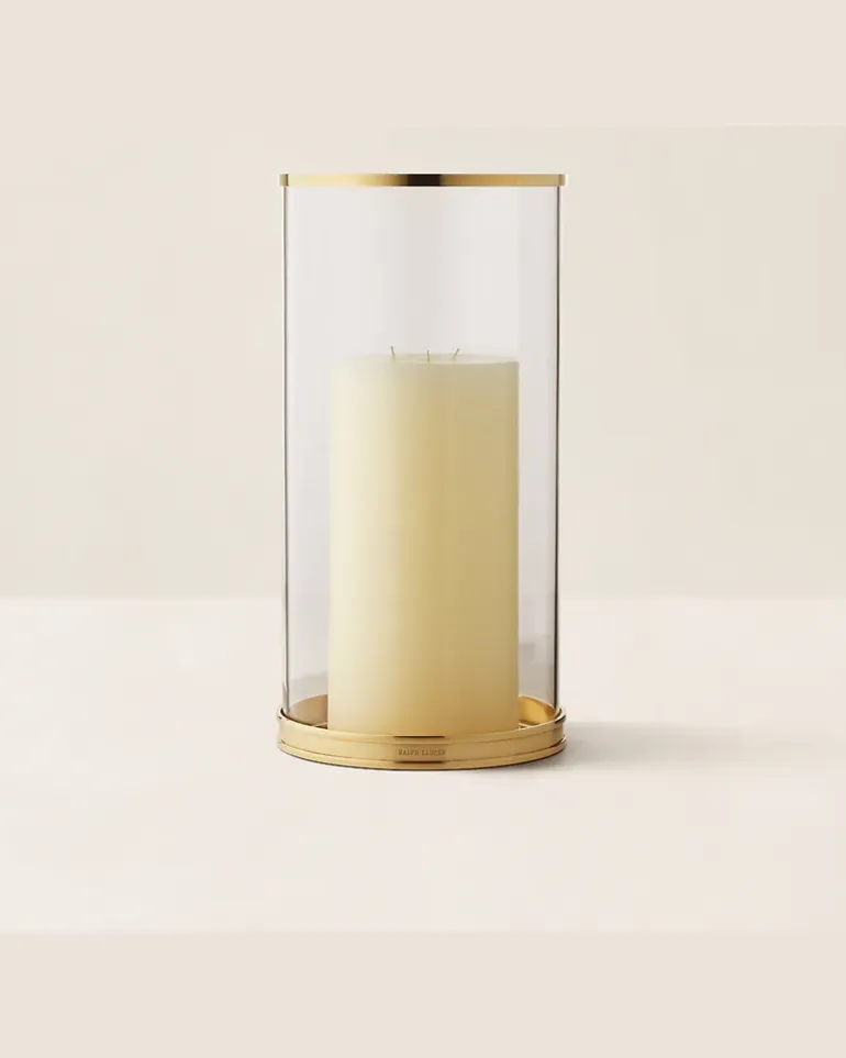 Modernes Windlicht Brown