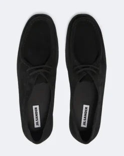 Mokassins Hood aus Veloursleder Schwarz