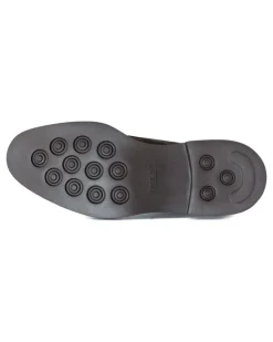 Monk-Schuhe aus Wildleder - Braun