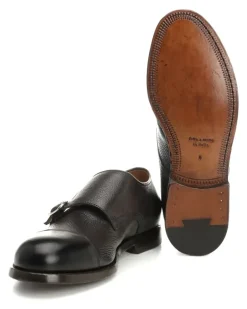 Monk-Schuhe mit Doppelriemen - Braun