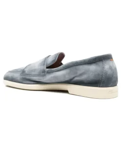 Monk-Schuhe mit Doppelriemen - Blau