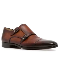 Monk-Schuhe mit Doppelschnalle - Braun