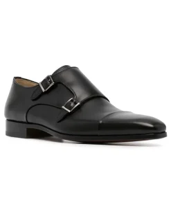 Monk-Schuhe mit Doppelschnalle - Schwarz
