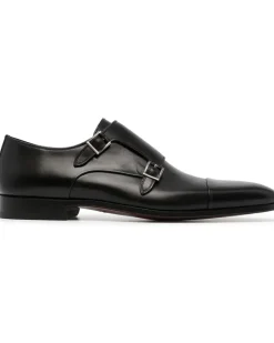 Monk-Schuhe mit Doppelschnalle - Schwarz