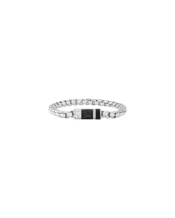 Monogram Chain Armband Silver