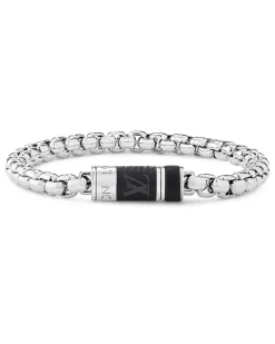Monogram Chain Armband Silver