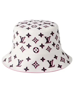 Monogram Infinity Fischerhut White