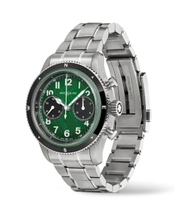 Montblanc 1858 Automatic Chronograph 0 Oxygen - Grün - Stahl - Keramik - MB133298 - Uhr