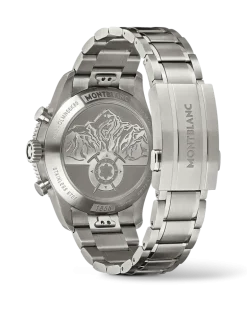 Montblanc 1858 Automatic Chronograph 0 Oxygen - Grün - Stahl - Keramik - MB133298 - Uhr