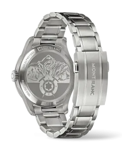 Montblanc 1858 Automatic Date 0 Oxygen - Grün - Stahl - Keramik - MB133269 - Uhr