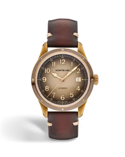 Montblanc 1858 Automatic Date 0 Oxygen - Braun - MB134339 - Uhr