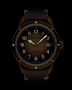 Montblanc 1858 Automatic Date 0 Oxygen - Braun - MB134339 - Uhr