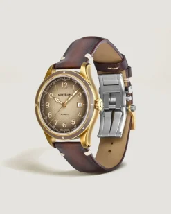 Montblanc 1858 Automatic Date 0 Oxygen - Braun - MB134339 - Uhr
