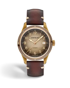 Montblanc 1858 Automatic Date 0 Oxygen - Braun - MB134339 - Uhr