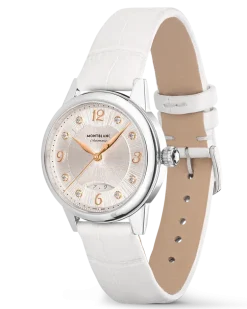 Montblanc Bohème Automatic Date Weiß - Stahl - MB133305 - Uhr