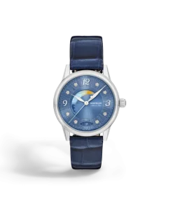 Montblanc Bohème Day & Night Blau - Stahl - MB133310 - Uhr