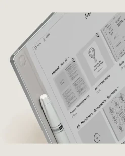 Montblanc Digital Paper in Cool Grey - Grey - Aluminium - MB135012 - Smart Notepads