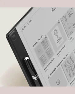 Montblanc Digital Paper in Mystery Black - Black - Aluminium - MB135010 - Smart Notepads