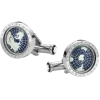 Montblanc 1858 Geosphere Manschettenknöpfe - Edelstahl - MB126165 - Cufflinks