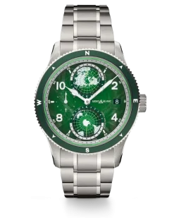Montblanc 1858 Geosphere 0 Oxygen - Grün - STAHL, ALUMINIUM - MB133303 - Uhr