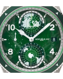 Montblanc 1858 Geosphere 0 Oxygen - Grün - STAHL, ALUMINIUM - MB133303 - Uhr
