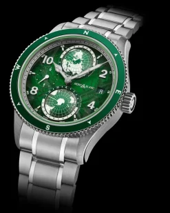 Montblanc 1858 Geosphere 0 Oxygen - Grün - STAHL, ALUMINIUM - MB133303 - Uhr