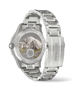 Montblanc 1858 Geosphere 0 Oxygen - Grün - STAHL, ALUMINIUM - MB133303 - Uhr