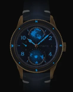 Montblanc 1858 Geosphere 0 Oxygen Limited Edition - 1786 Exemplare - Blau - MB129415 - Uhr