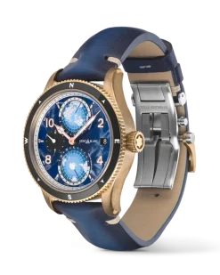 Montblanc 1858 Geosphere 0 Oxygen Limited Edition - 1786 Exemplare - Blau - MB129415 - Uhr
