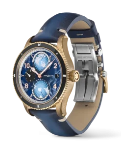 Montblanc 1858 Geosphere 0 Oxygen Limited Edition - 1786 Exemplare - Blau - MB129415 - Uhr