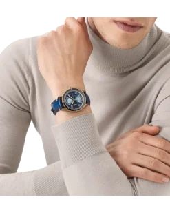 Montblanc 1858 Geosphere 0 Oxygen Limited Edition - 1786 Exemplare - Blau - MB129415 - Uhr
