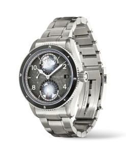 Montblanc 1858 Geosphere 0 Oxygen The 8000 - Grau - TITAN, STAHL, KERAMIK - MB130982 - Uhr