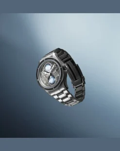 Montblanc 1858 Geosphere 0 Oxygen The 8000 - Grau - TITAN, STAHL, KERAMIK - MB130982 - Uhr