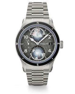 Montblanc 1858 Geosphere 0 Oxygen The 8000 - Grau - TITAN, STAHL, KERAMIK - MB130982 - Uhr