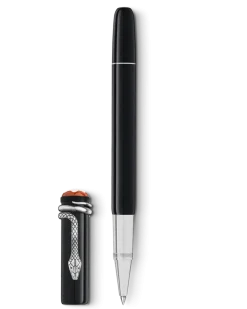 Montblanc Heritage Rouge et Noir Special Edition Rollerball - Schwarz - Edellack - MB132109 - Rollerballs