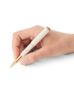 Montblanc Heritage Rouge et Noir „Baby“ Special Edition Elfenbeinfarben Rollerball - - Edellack - MB128122 - Rollerballs