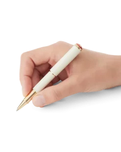 Montblanc Heritage Rouge et Noir „Baby“ Special Edition Elfenbeinfarben Rollerball - - Edellack - MB128122 - Rollerballs