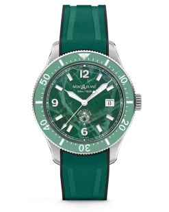 Montblanc Iced Sea Automatic Date - Grün - Stahl - Keramik - MB131450 - Uhr