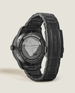 Montblanc Iced Sea Automatic Date 0 Oxygen - Schwarz - Stahl - Keramik - MB137541 - Uhr