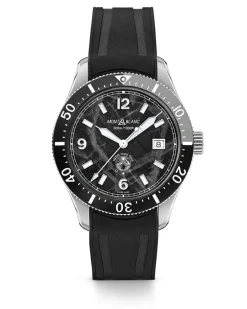 Montblanc Iced Sea Automatic Date - Schwarz - Stahl - Keramik - MB129372 - Uhr