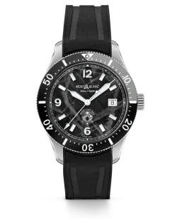 Montblanc Iced Sea Automatic Date - Schwarz - Stahl - Keramik - MB129372 - Uhr