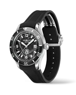 Montblanc Iced Sea Automatic Date - Schwarz - Stahl - Keramik - MB129372 - Uhr