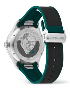 Montblanc Iced Sea Automatic Date - Grün - Stahl - Keramik - MB130810 - Uhr