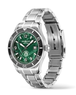 Montblanc Iced Sea Automatic Date - Grün - Stahl - Keramik - MB130810 - Uhr