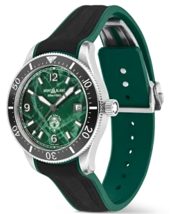 Montblanc Iced Sea Automatic Date - Grün - Stahl - Keramik - MB130810 - Uhr