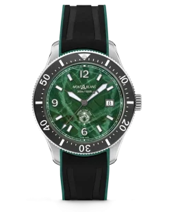 Montblanc Iced Sea Automatic Date - Grün - Stahl - Keramik - MB130810 - Uhr