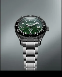 Montblanc Iced Sea Automatic Date - Grün - Stahl - Keramik - MB130810 - Uhr